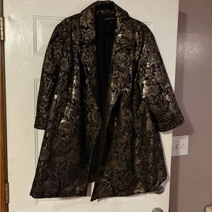 Lane Bryant gold blazer